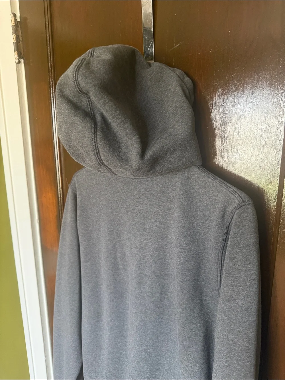 Champion Men's Heather Gray Full-Zip Hoodie
